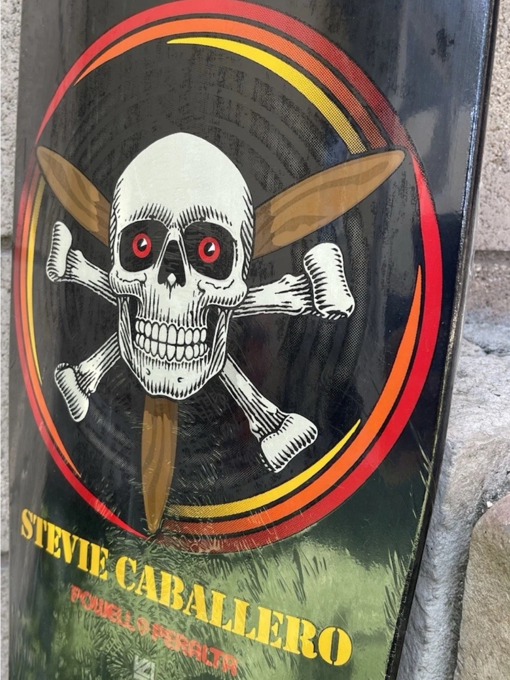 Powell Peralta Steve Caballero Prop 2014 Skull & Crossbones Skate Deck
